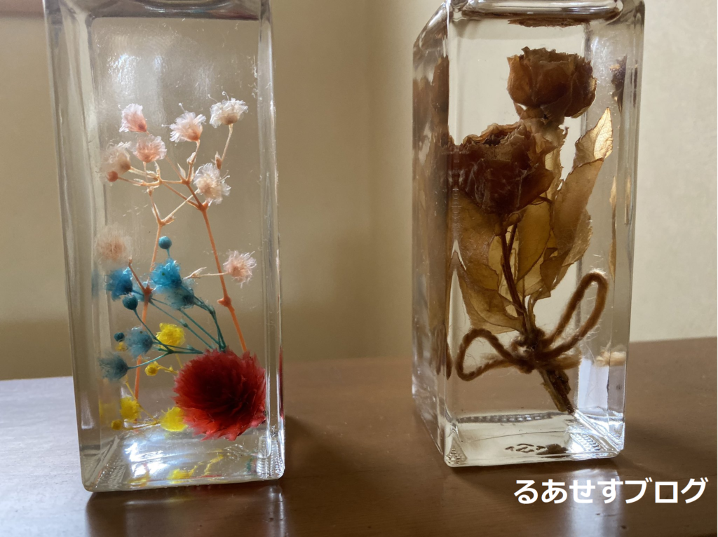 初心者 ハーバリウムの作り方 寿命について おすすめ るあせすブログ 初心者 ハーバリウムの作り方 寿命について おすすめ るあせすブログ